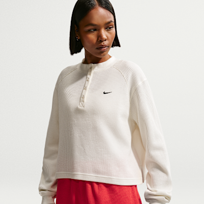 mekko pheeny Big waffle V-neck L/S PHEENY Big Waffle 20AW - 1LDK annex